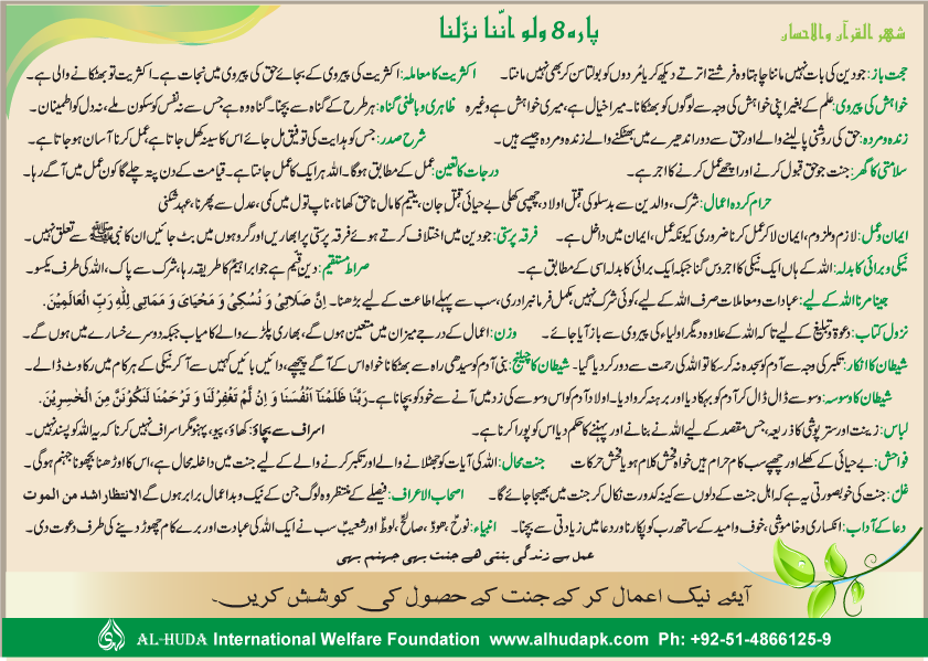 dr farhat hashmi lectures 2013